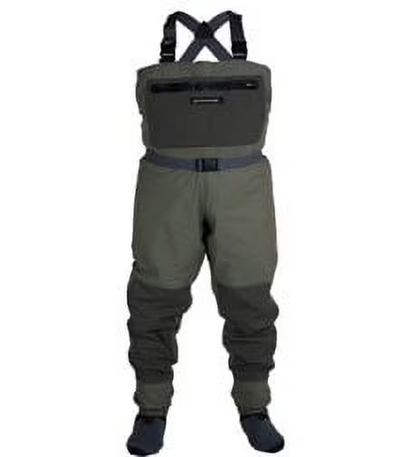 Compass 360 by SJK Deadfall STFT Fishing Wader, 2XL, Coffee/Stone