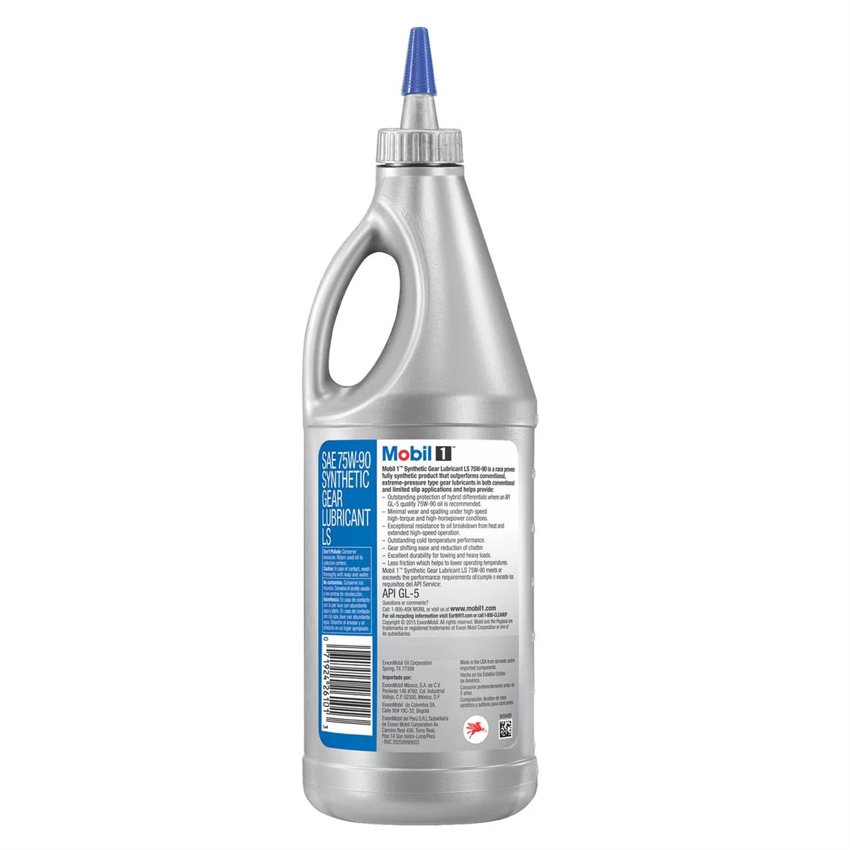 Mobil 1 75w90 Gear Lube Case 12x1 Qt