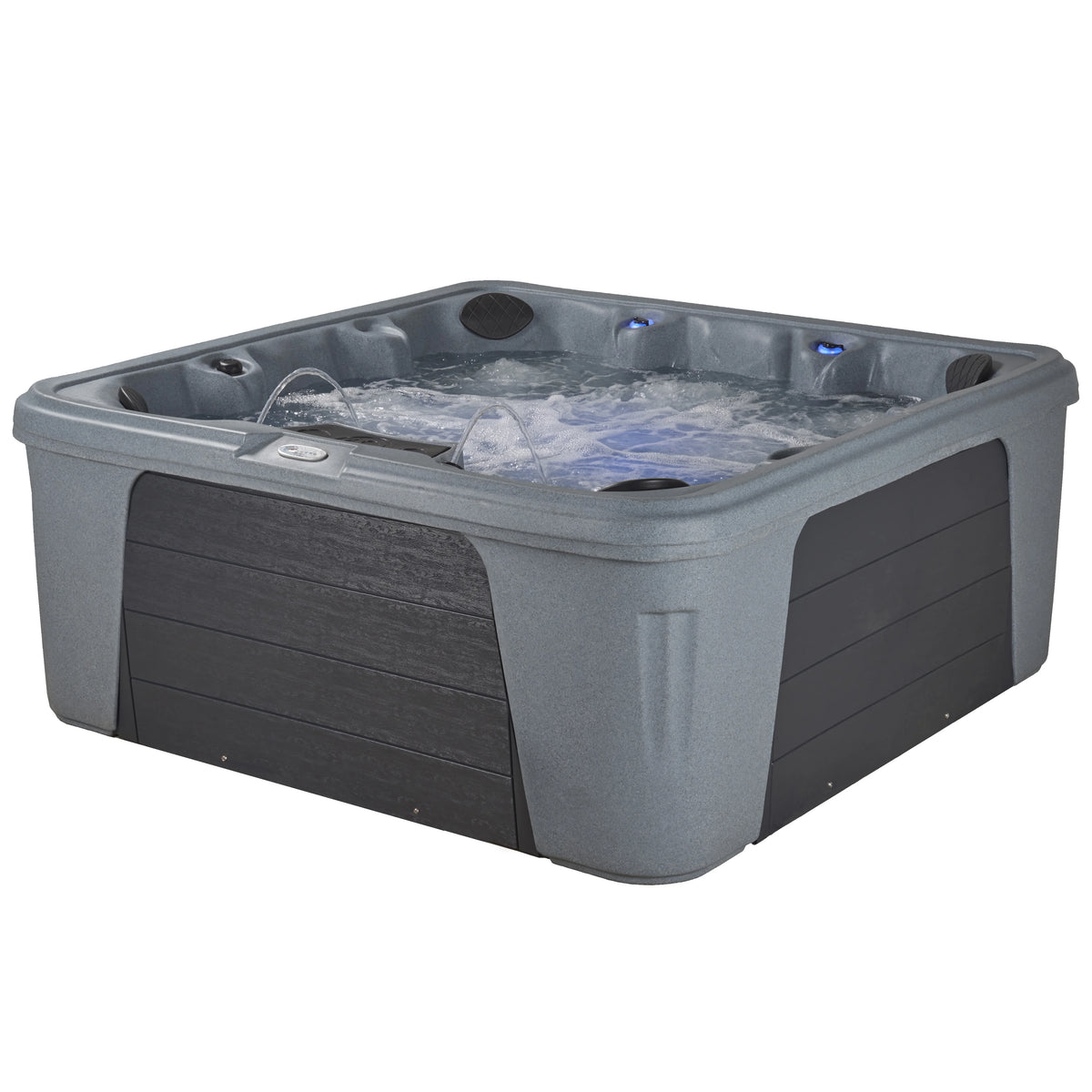 Aqualife by Strong Spas Palm Beach 6 Person 69-Port Non-Lounger Spa, 30 Jets, Cobblestone
