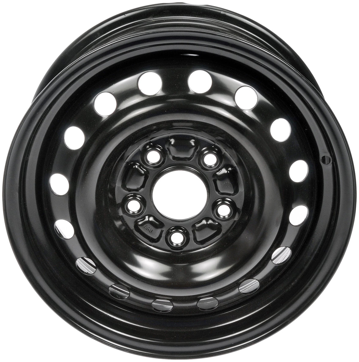 Dorman 939-265 Steel 15" Wheel Rim 15 x 6-inch 5-Lug Black, for Specific Honda Models