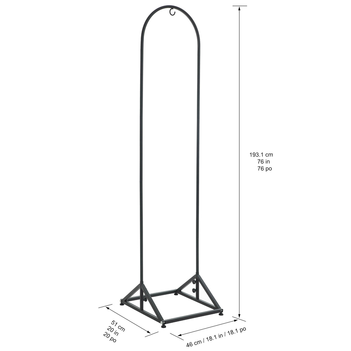 Metal Wind Chime Stand