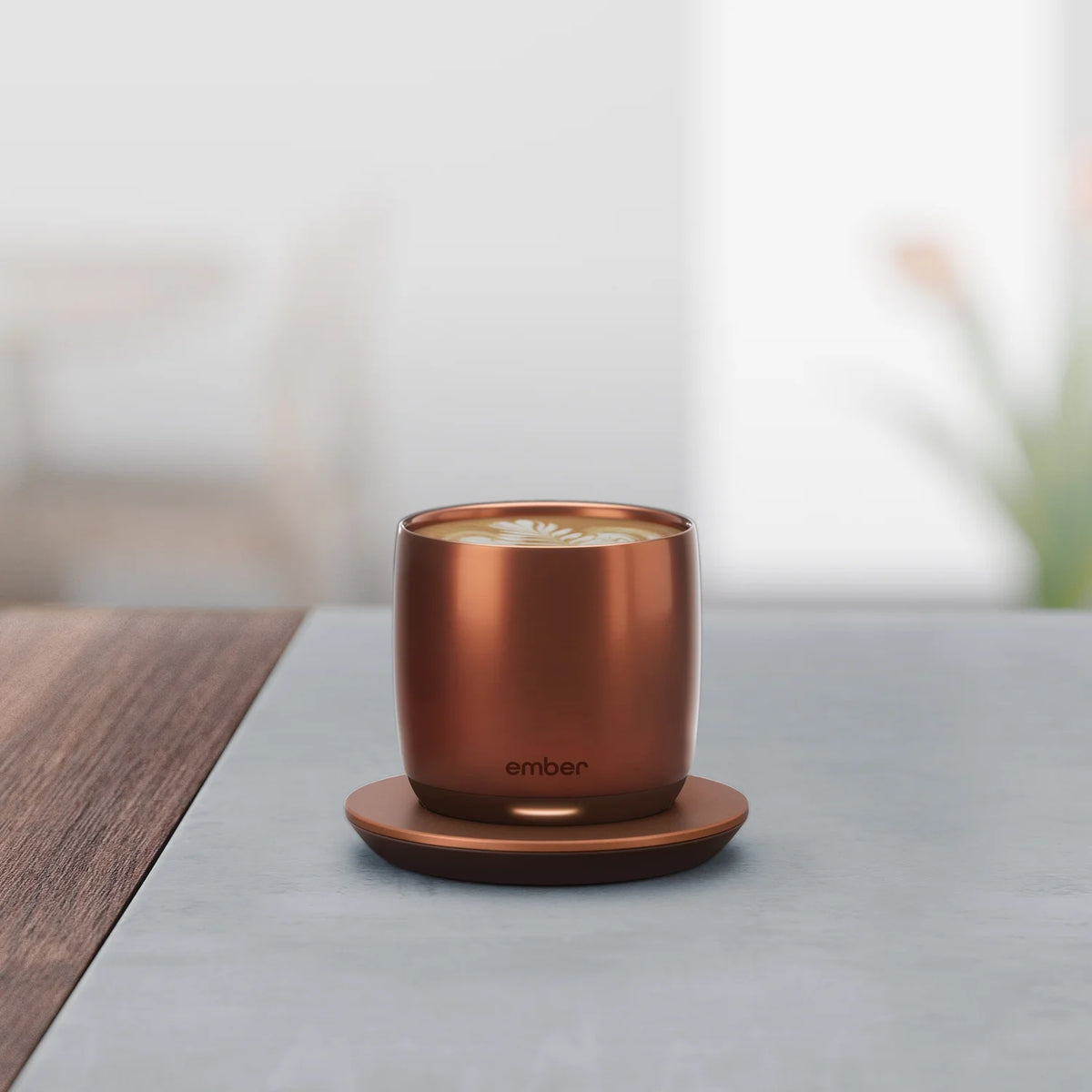 Ember Temperature Control Smart Cup, 6 oz, Black, Up To 1.5-hr Battery Life - App Controlled Heated Cup - Improved Design
