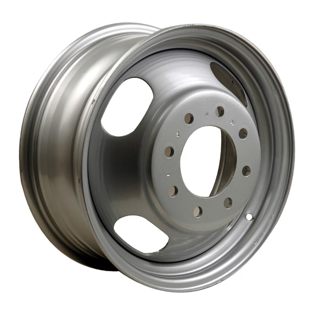 New Aftermarket Painted Flat Silver Steel Wheel 16 x 6.5 22820201 fits 2003-2021 GMC Savana 3500
