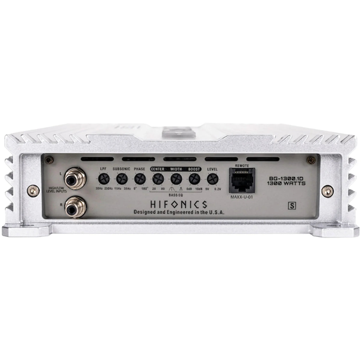 Hifonics BG-2500.1D Vehicle Audio Amplifier, Silver, 15.07 lbs