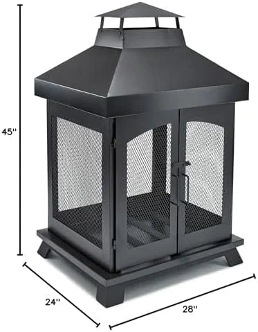 , Wood Burning Outdoor Fire House