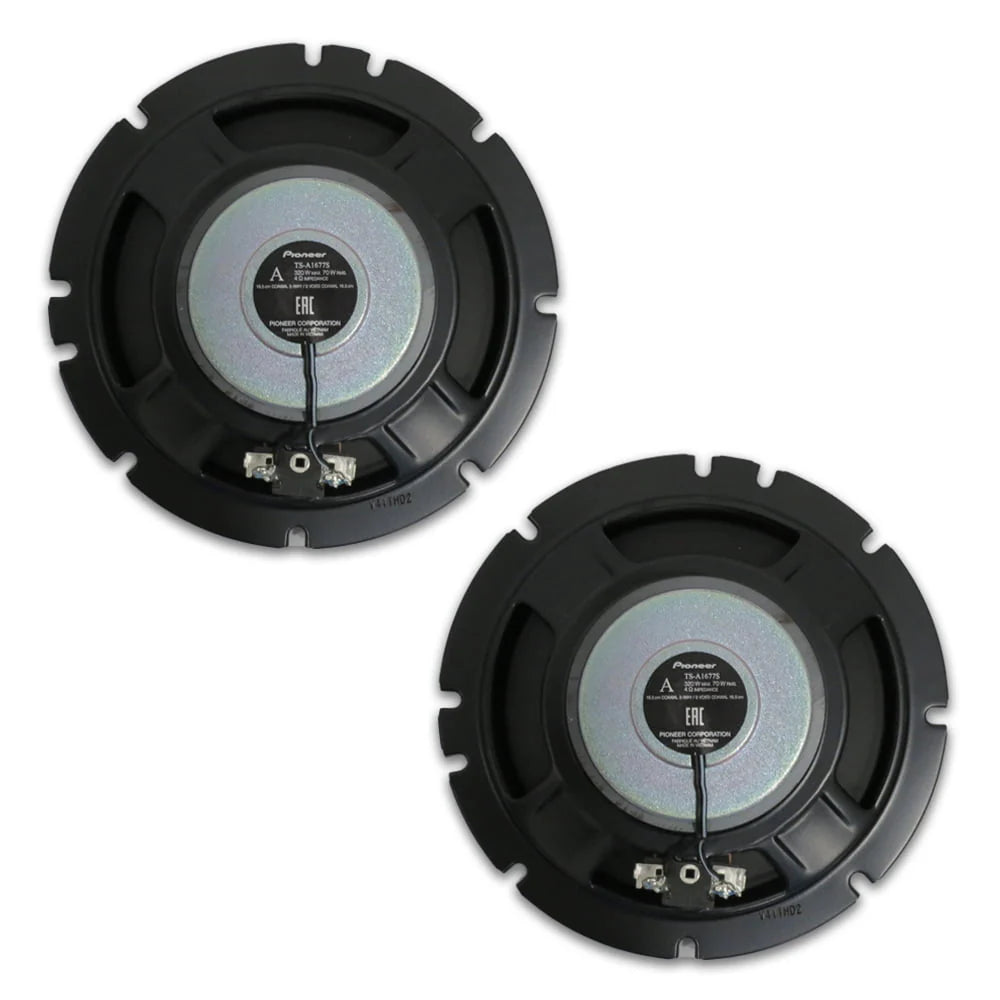 4 x Pioneer 6.5 Inch 6.5" 3-way Car Audio Coaxial Speakers 320 Watts Max