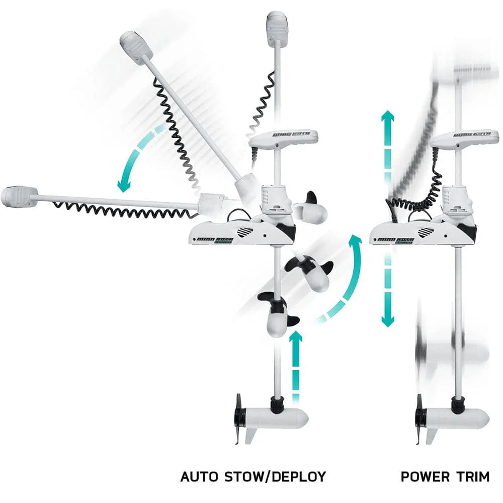 Minn Kota 1358965 Riptide Ulterra Salt Water Trolling Motor with i-Pilot 112 lb. Thrust, 60" Shaft, 36 Volts