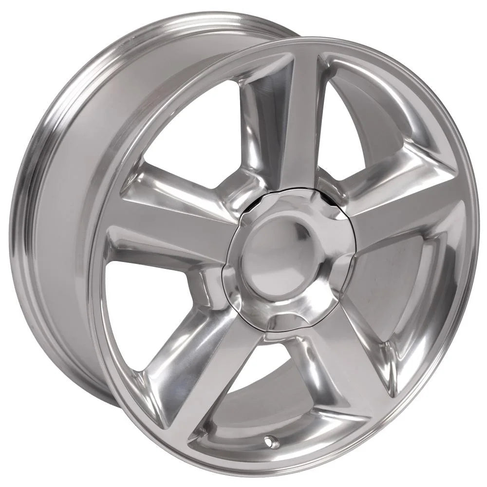 20 inch Rim fits 1995-2019 Chevrolet Tahoe Polished 20x8.5 Aluminum Wheel Direct Fit