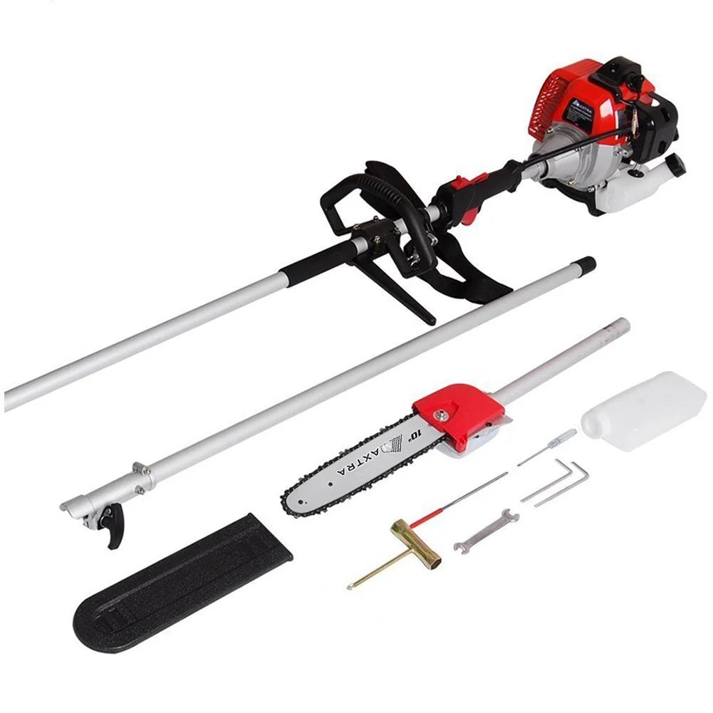 Maxtra Scooters 16ft 2 Cycle Gas Powered Extendable Pole Saws, Anti-Vibration System