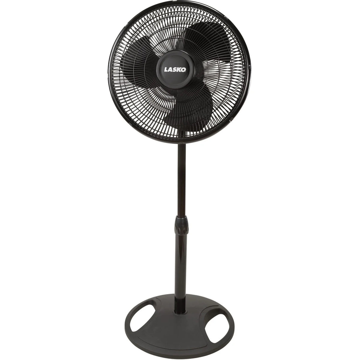 Lasko Products 16" Oscillating Stand Fan, Black 2521, 2 pack