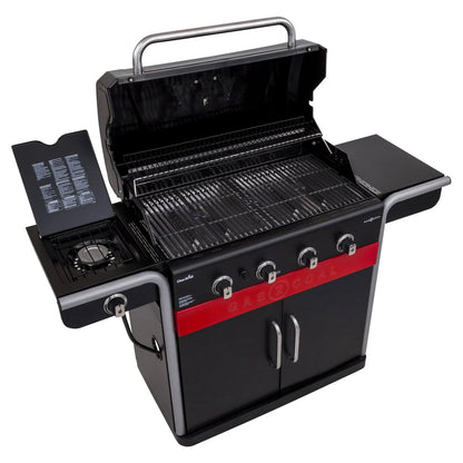 Gas2Coal 4-Burner LP Gas & Charcoal Outdoor Combination Grill