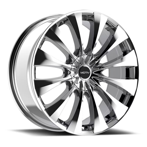 20x8.5 Motiv 436C Chrome Plated Wheel 5x4.5 (40mm)