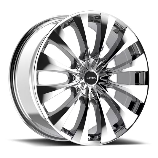 20x8.5 Motiv 436C Chrome Plated Wheel 5x4.5 (40mm)