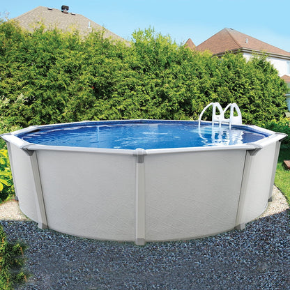 Aquarian Pools Fuzion Series 24' x 52" Round Above Ground Swimming Pool