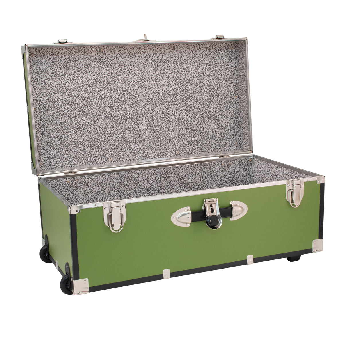 Seward Collegiate Collection Footlocker Trunk with Wheels