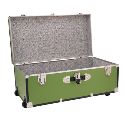Seward Collegiate Collection Footlocker Trunk with Wheels