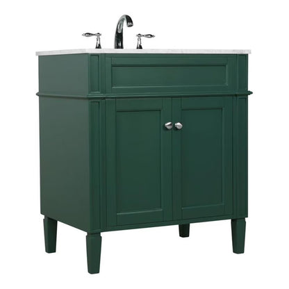 Elegant Kitchen and Bath 30 inch Single bathroom vanity in Grey