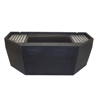 Half Off Ponds Steel Elegance Stainless Steel Spillway, 24 in., 304 SS, 1.5 in. Back Inlet, for Wet Walls & Formal Falls