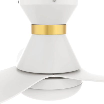 Smaair 45" Smart Ceiling Fan with Remote and Dim Light for Indoor and Outdoor