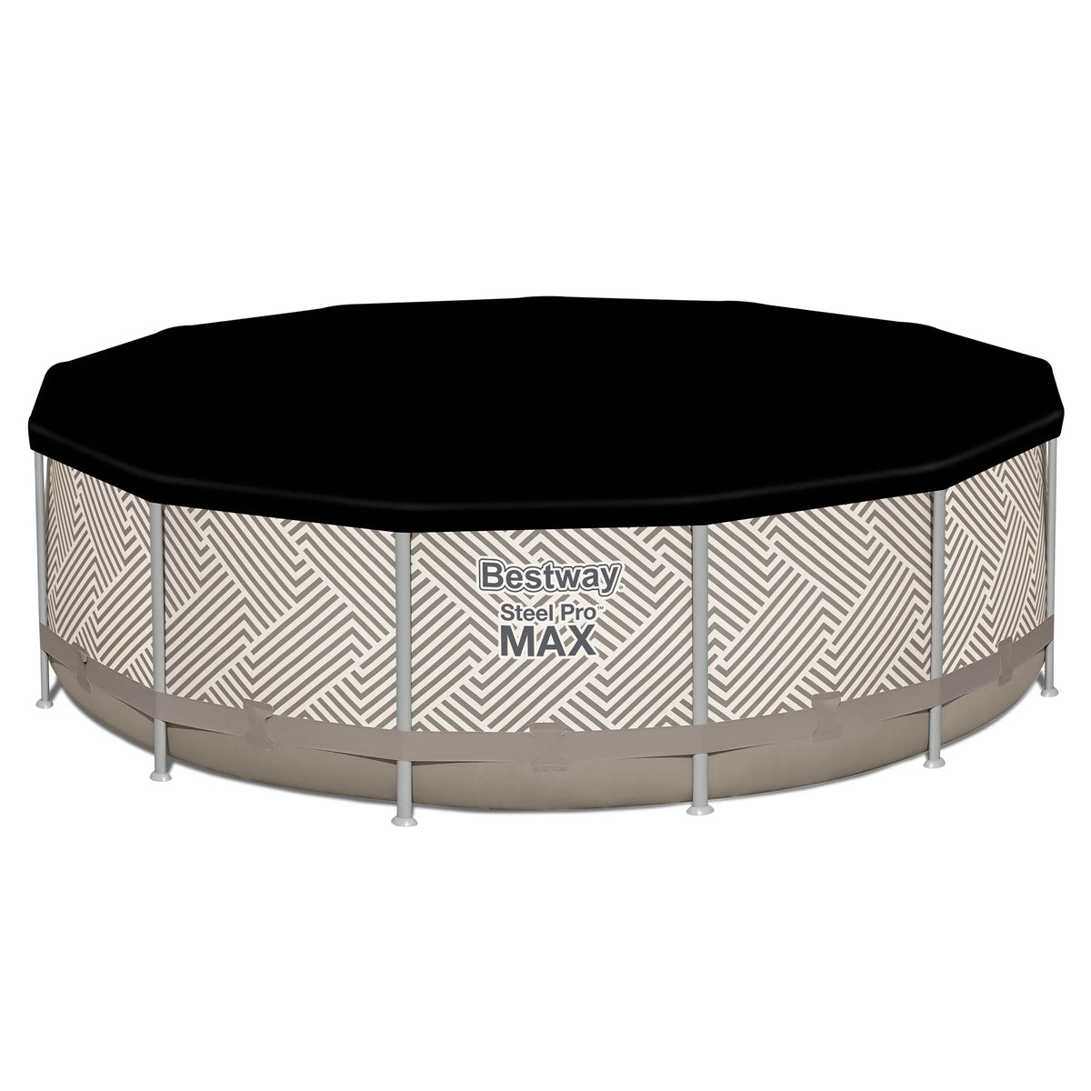 Bestway Steel Pro MAX 12' x 30" Above Ground Outdoor Swimming Pool Set