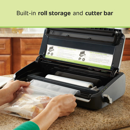 FoodSaver FM2100-000 Vacuum Sealing System for Food Preservation
