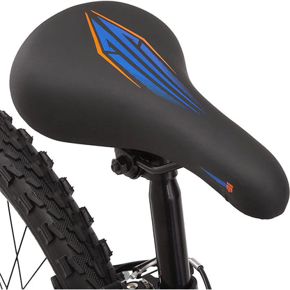Mongoose Boys' Flatrock 24 in Mountain Bike, Blue