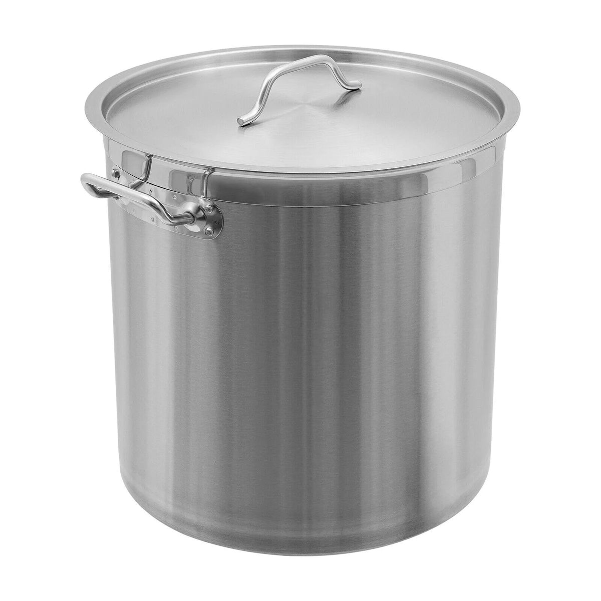 33/52 Quart Stock Pot Stainless Steel Large Kitchen Soup Big Cooking Restaurant for Hotels, Restaurants, Homes