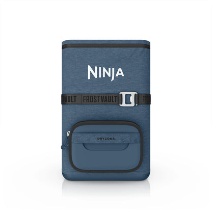 Ninja Outdoor FrostVault Go 24-Can Soft Cooler with Cold Dry Zone, Lakeshore Blue - FF124NV