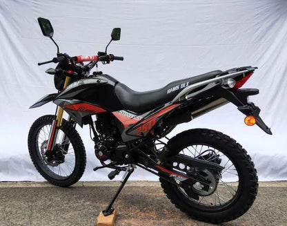 RPS Hawk DLX 250 cc EFI Fuel Injection Enduro Dirtbike gas Bike Hawk EFI Deluxe Gas Motorcycle - Choose your color