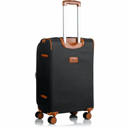CHAMPS Classic Collection, 3-piece Softside Luggage set, Black