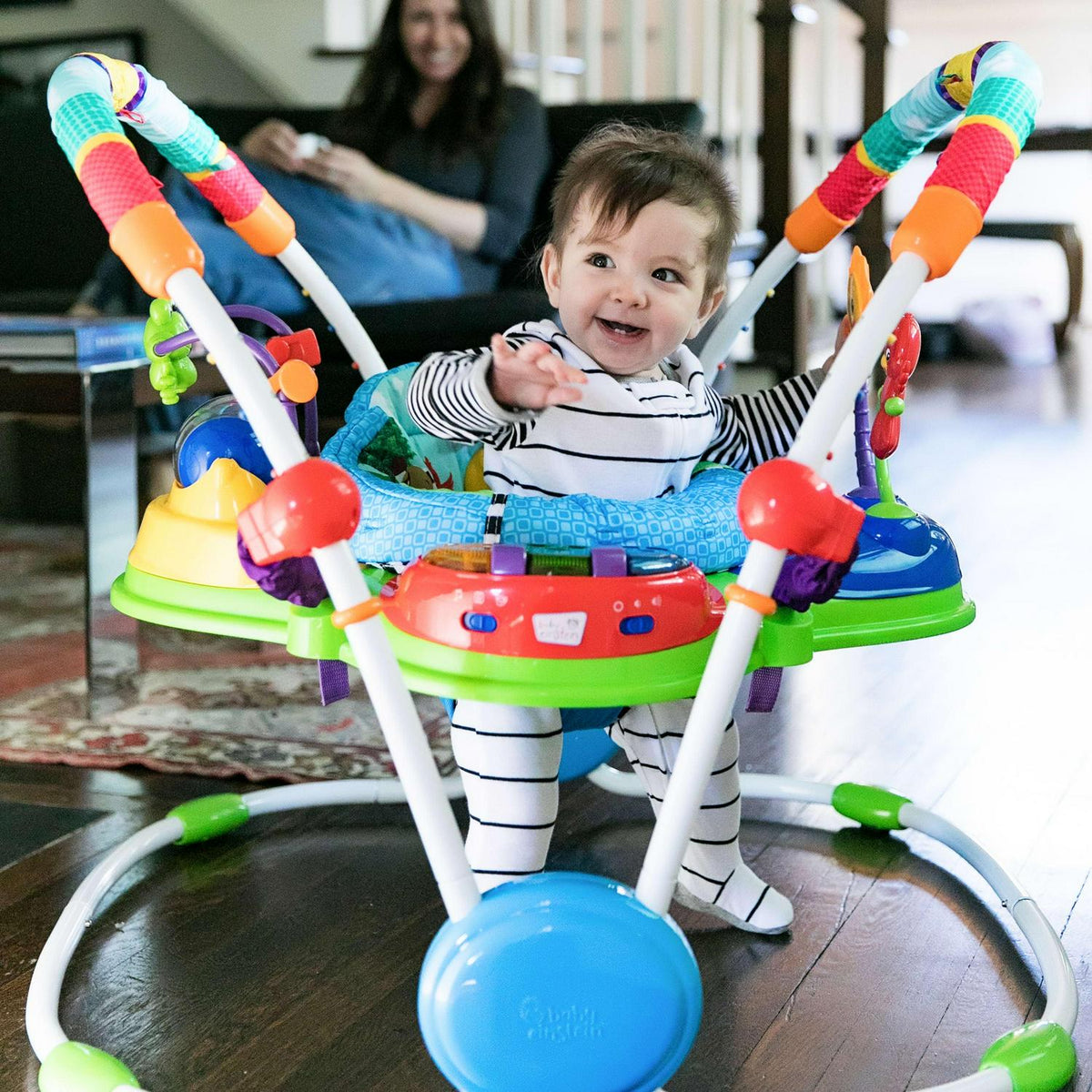 Baby Einstein Neighborhood Friends Activity Jumper with Lights and Melodies