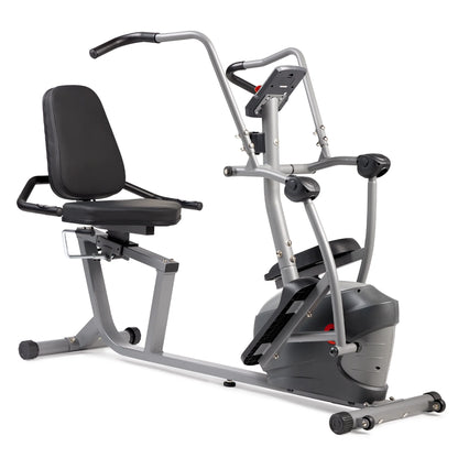 Sunny Health & Fitness Performance Interactive Series Recumbent Elliptical Trainer
