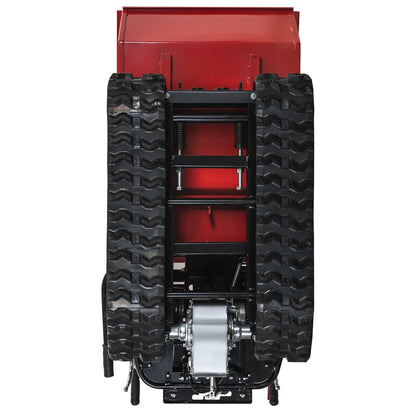 XtremepowerUS Track Barrow, 660lb Loading Capacity, 6.5HP Kohler, Gas Powered Wheelbarrow