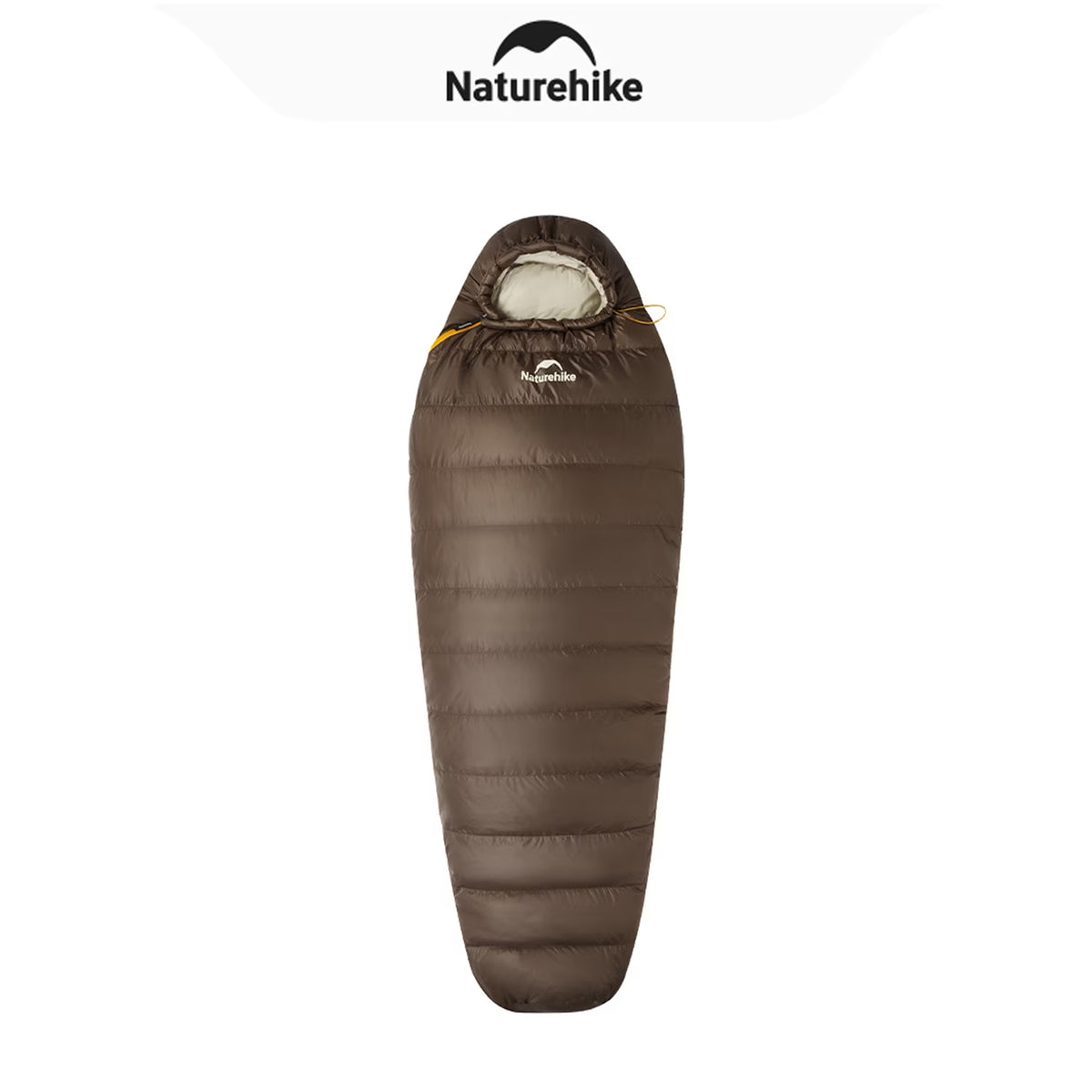 Naturehike, Mummy Sleeping Bag, Pro Outdoor Down Sleeping Bag for Cold Weather,  Water Repellent Sleeping bag with Compression Sack, High Fluffy Duck Down Filling,  For Hiking/Travel/Expedition