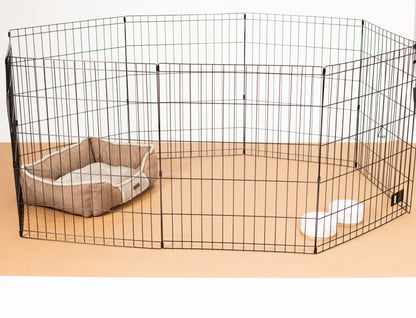 G-Floor 7.5' x 17' Vinyl Levant Pet Friendly Carpet Protector for Dogs & Cats - Midnight Black