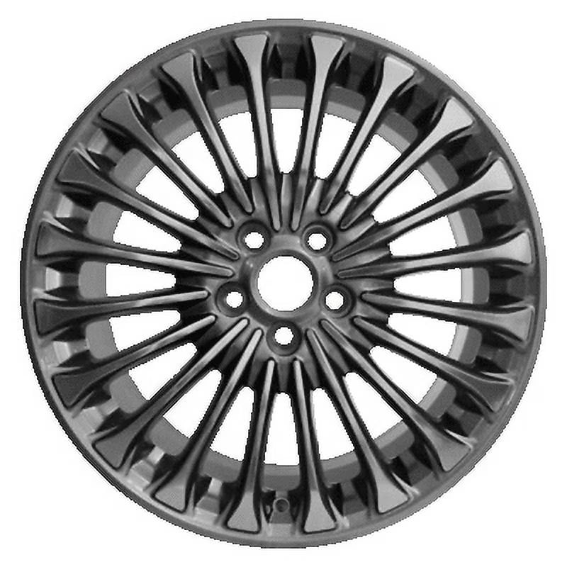 Wheel Rim for 2013-2016 ford Fusion 18 in Gunmetal Aluminum Rim Direct Fit