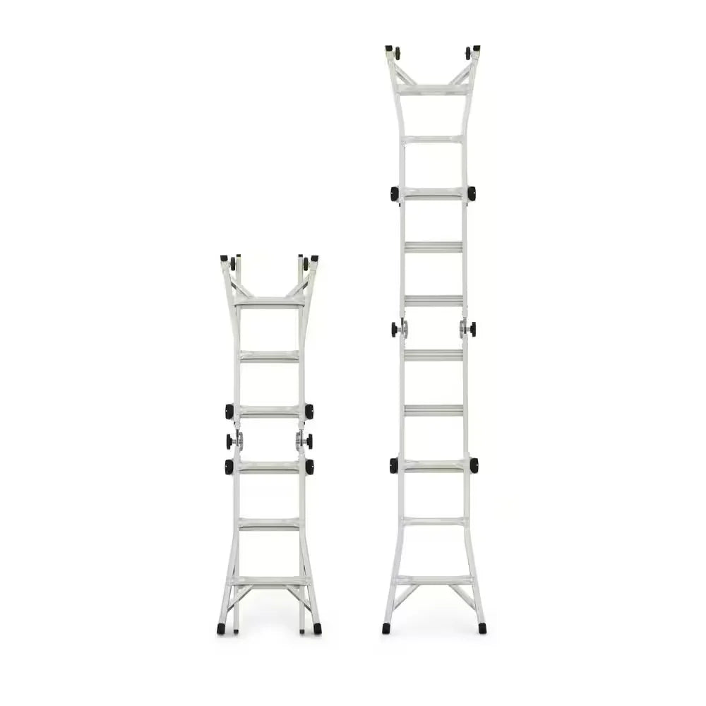 Gorilla Ladders Multi-Position Ladder 14 ft. Reach Height 375 lbs. Load Capacity