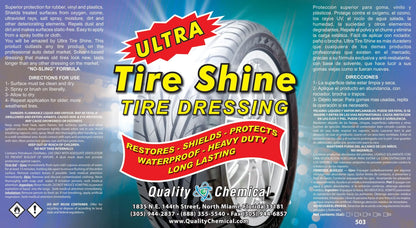 Ultra Tire Shine Solvent-Based Dressing with Silicone - 55 gallon drum