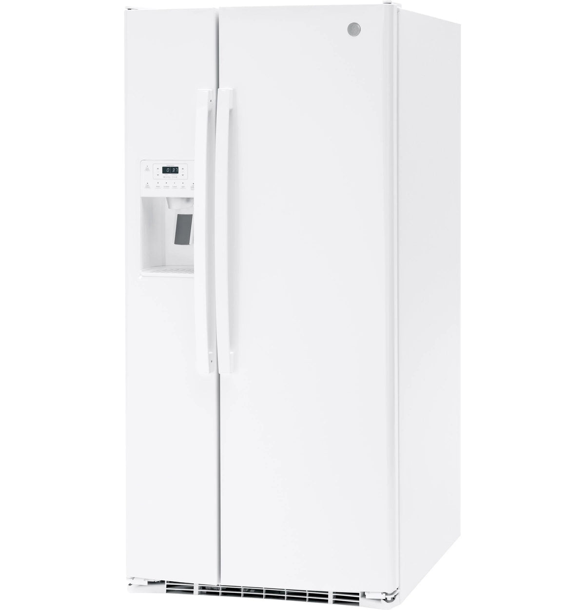 General Electric Side by Side Freestanding Refrigerator, Black