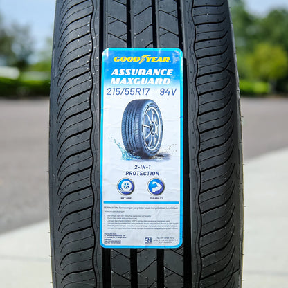 Goodyear Assurance MaxGuard 215/55R17 94V Performance a/s All Season Tire