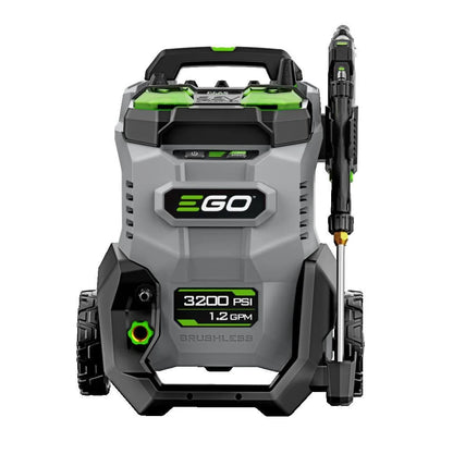 Ego Power+ 3200 Psi 1.2 Gpm Battery Powered Cold Water Pressure Washer With 5 Spray Nozzles 6.0Ah Kit