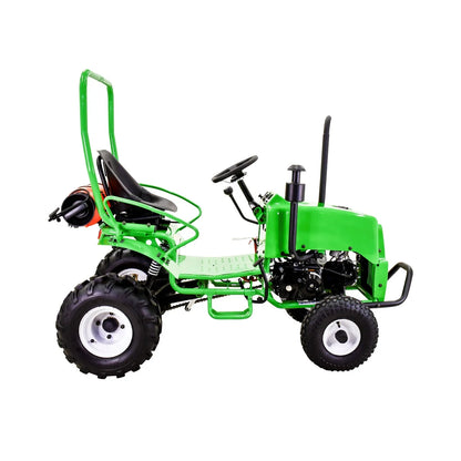 Massimo Mini Tractor 110cc 2WD Gas Go Kart �C Kids & Youth Ride-On Utility Vehicle �C Green
