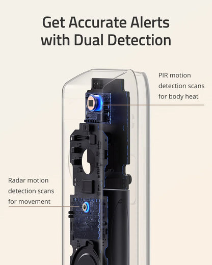 Anker eufy Security 2K HD Wireless Video Doorbell Dual Camera with Homebase ,Dual Motion Detection