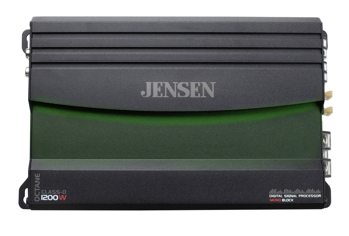 JENSEN XDA91RB Class-D Mono Amplifier with 240 Watts x 1 RMS,1200 Watts Peak Power