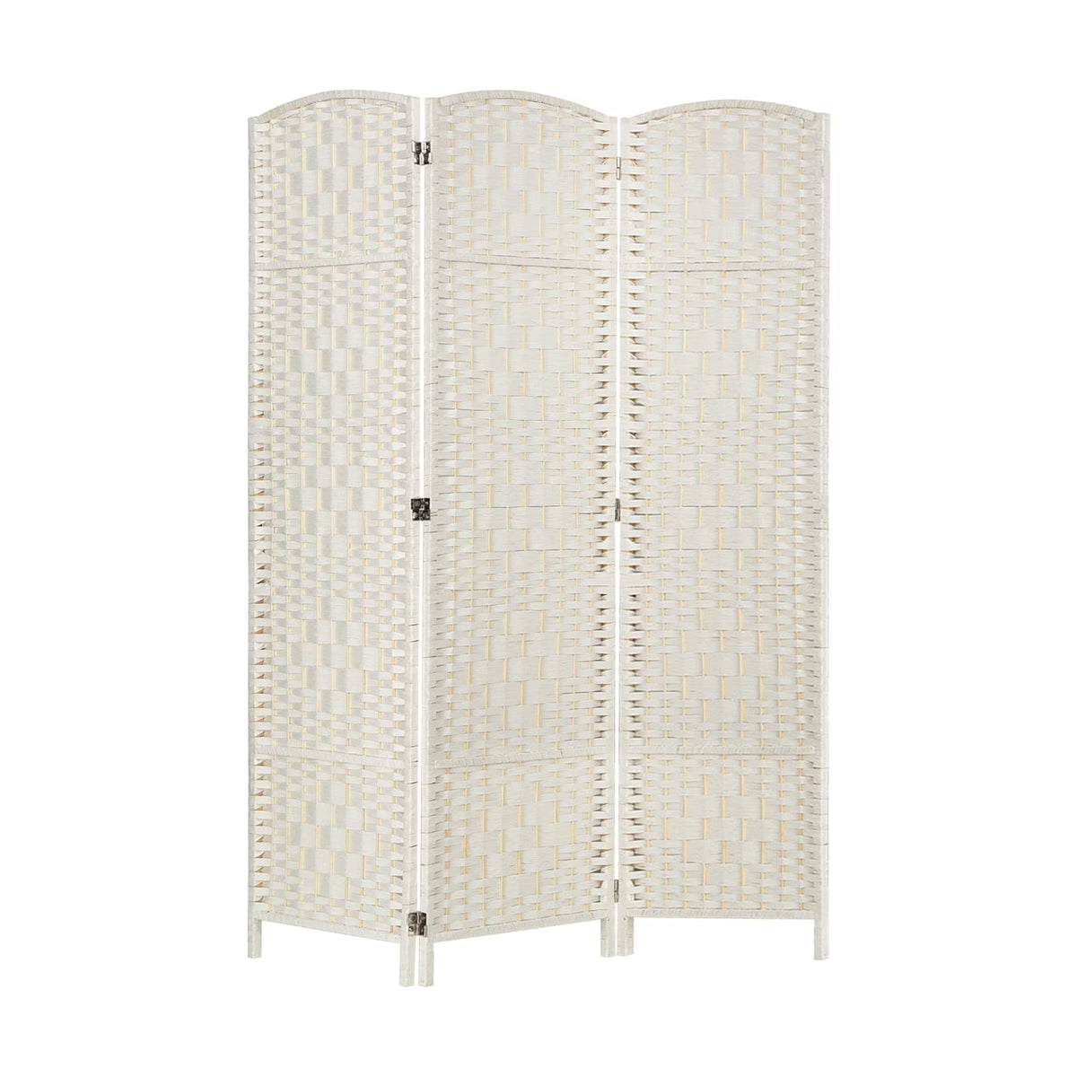 3-Panel Room Divider, 6 ft Office Partition Walls Wood Divider Folding Portable Privacy Screen, Room Dividers and Folding Privacy Screens for Home, Room Separator Wall Dividers,Black