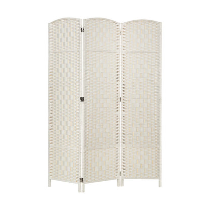 3-Panel Room Divider, 6 ft Office Partition Walls Wood Divider Folding Portable Privacy Screen, Room Dividers and Folding Privacy Screens for Home, Room Separator Wall Dividers,Black