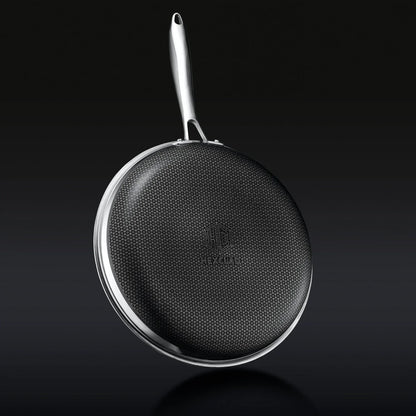 Hybrid Fry Pan Set With Lids, 6-pc