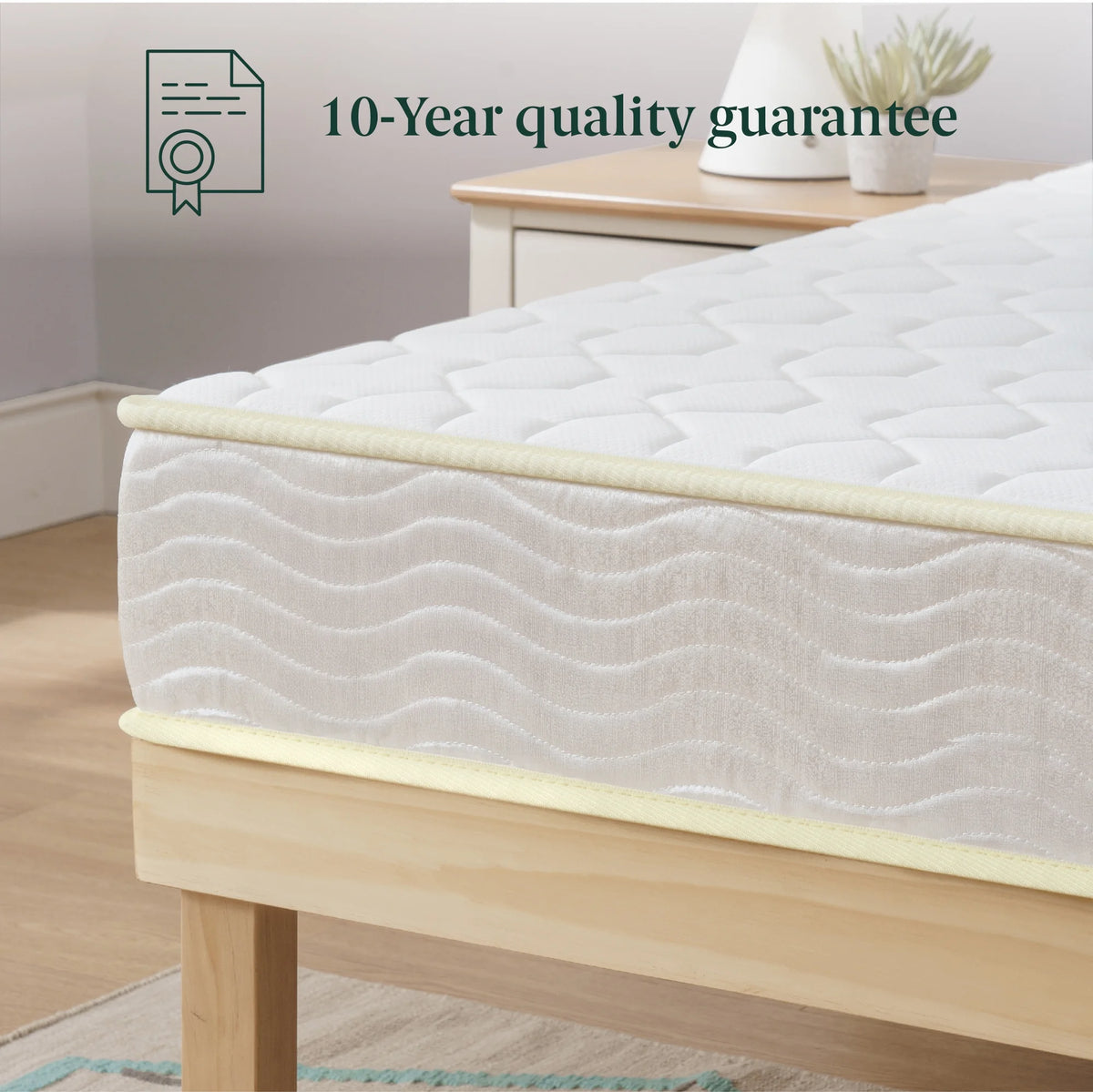 Mainstays 6" Innerspring Tight Top Mattress with Gel Foam, Twin
