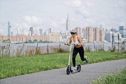 Razor A6 Kick Scooter - 10″ Wheels. Anodized Aluminum. Foldable. Lightweight. for Teen &amp; Adult