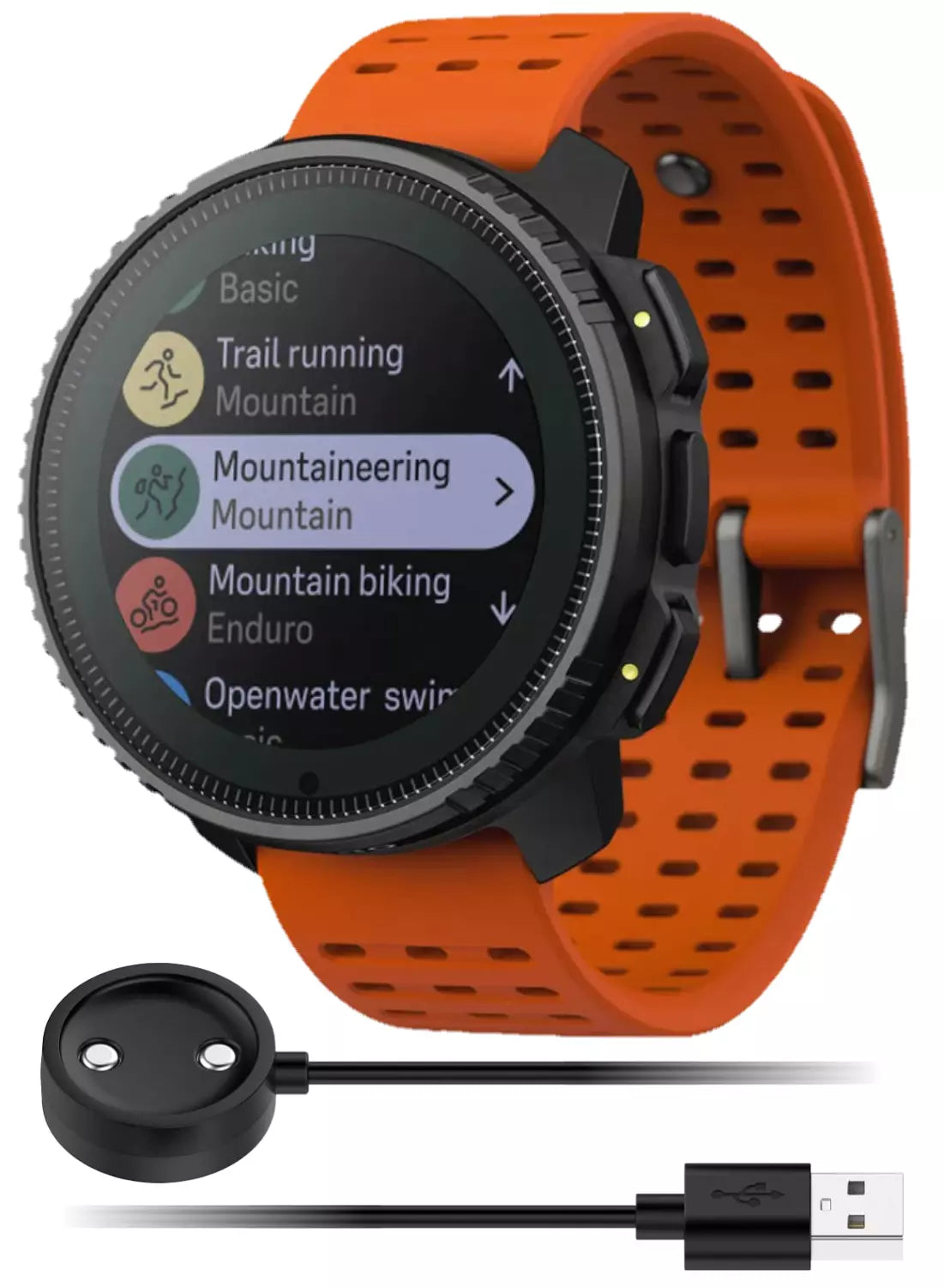 Suunto Vertical Watch, All Black, One Size
